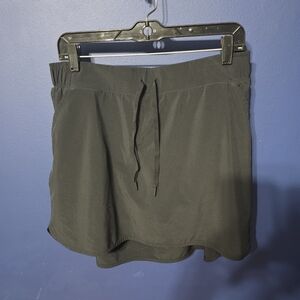 All In Motion Skirt Skort L Black Tennis Golf Athletic Sport Women's Pockets